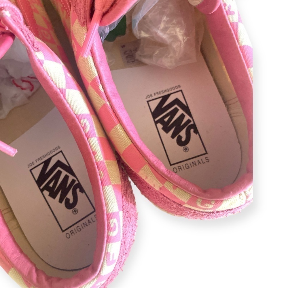 Vans Vault Style OG Joe Fresh Goods Pink Honeymoon Size 12 - Picture 3 of 14